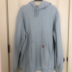 Baby blue carhartt sweatshirt